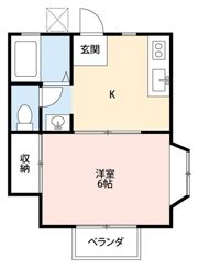 サンフラワーⅡの間取り画像