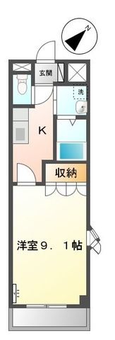 ドルフィン柚木の間取り画像
