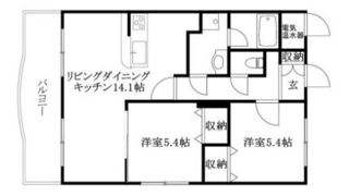 ブライム シャノンの間取り画像