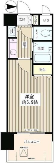 パークヒルズ落合の間取り画像