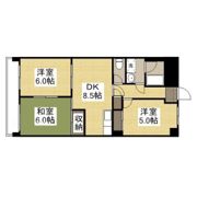 ヤマシタ大元ビルの間取り画像