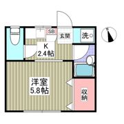 ハピネス高田の間取り画像