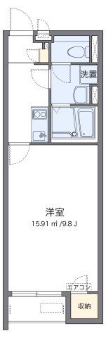 クレイノサニーハイツ2の間取り画像