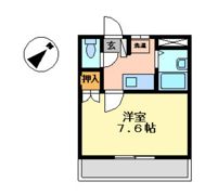 コーポリヴィエール39の間取り画像