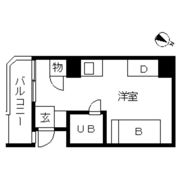 TOPROOM・新宿公園第2の間取り画像