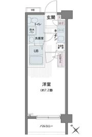 エコロジー都立大学レジデンスの間取り画像