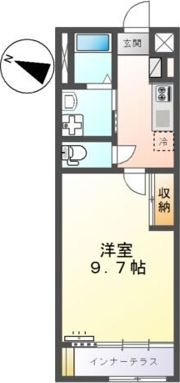 カメリア石鎚Ⅰの間取り画像