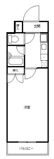 プレールカテリーナ代田橋の間取り画像