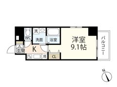 ソアヴィータ祇園大橋の間取り画像