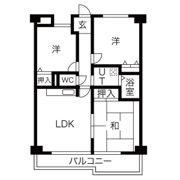 パシフィックマンションIIの間取り画像