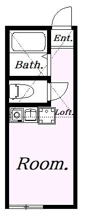 ユナイト南加瀬エカテリーナの間取り画像