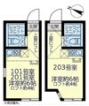 ラロシェル石川町の間取り画像
