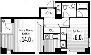 CITY HOUSE ISHIKIの間取り画像