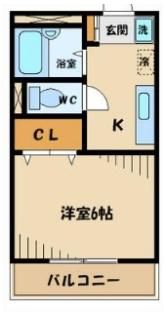 エスポワール井上の間取り画像