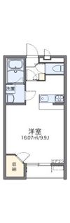 レオパレスおかのごうⅡの間取り画像