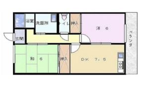 ガーデンハイツ芦屋の間取り画像