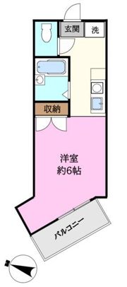 サウスヒル川越の間取り画像