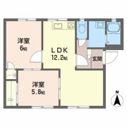 フレグランス関谷 A棟の間取り画像