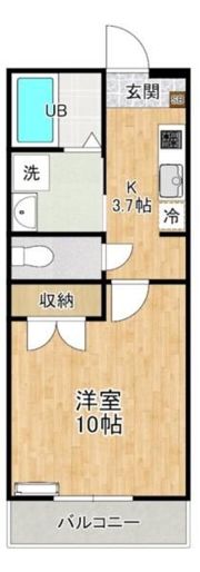 エクスモーション西日暮里の間取り画像