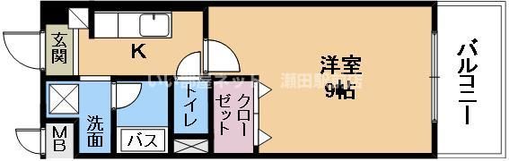 プリエール南草津の間取り画像