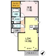 プランドールの間取り画像