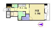 クレールコートタジマの間取り画像