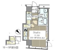 MY TOWER RESIDENCEの間取り画像