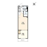 ウェルスクエアイズム千駄ヶ谷の間取り画像