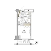 パークハビオ渋谷の間取り画像