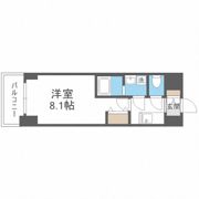 S-RESIDENCE阿波座WESTの間取り画像