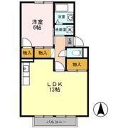 プレジュール翠明の間取り画像
