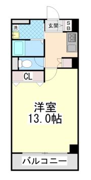Hills岡本の間取り画像