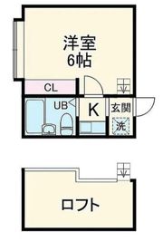 ローズアパートR56番館の間取り画像