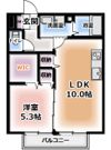 カーサ南野口の間取り画像