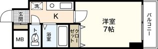 エスポアール楠木の間取り画像