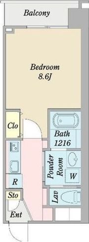 COZY川名本町の間取り画像