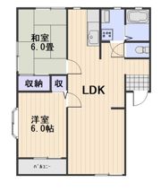 メゾンパルルの間取り画像