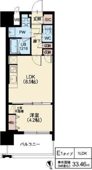 リッツ新大阪プレミアムの間取り画像