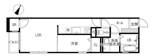 スペランツァ旭町の間取り画像