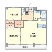 ライヴス行徳の間取り画像