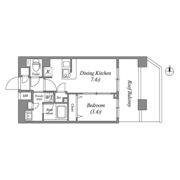 ルネサンスコート押上の間取り画像