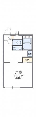 レオパレスキャスルの間取り画像