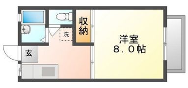 ジュネス奥田 C棟の間取り画像