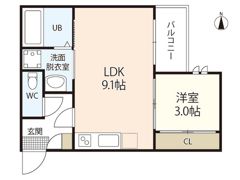 Regalest Glory 煌（グローリーキラメキ)の間取り画像