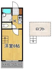 トリビュートNAOTOの間取り画像