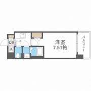 フォーリアライズ難波南レーヴの間取り画像