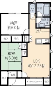 セゾンコートの間取り画像