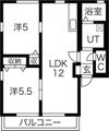 バロンドール 西の間取り画像