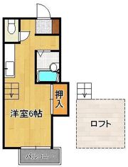 シティベール八王寺の間取り画像