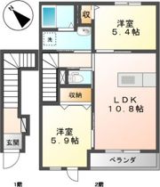ガーデンコートの間取り画像